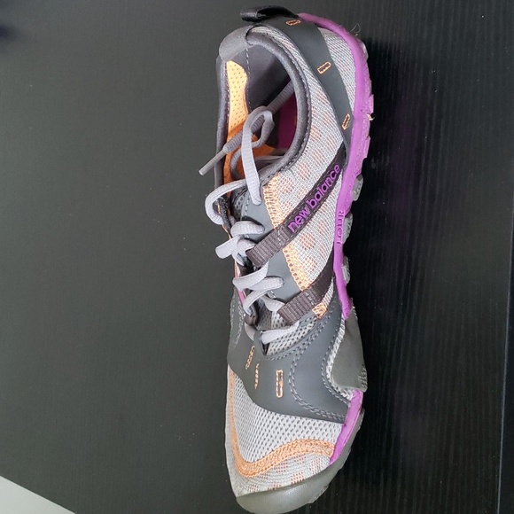 New Balance Minimus Vibram sz.9. Pre-owned Gray & Purple Made in USA - Picture 6 of 11